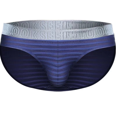 Newest Mesh Style Superior Ice Silk Cool Men's Briefs - versaley