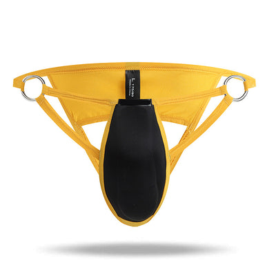 Premium Cotton Stylish Half Back Cup Jockstrap - versaley