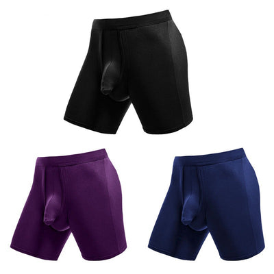 Long Leg Style Modal Separate Men's Underwear - versaley