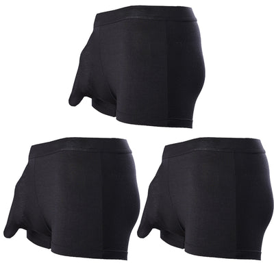 3* Pack Newest Elephant Style Micro Modal Low Rise Boxer Brief-2023 New Year Sale🔥‼ AMAZING 45% DISCOUNT 🔥‼ END SOON 😍 !