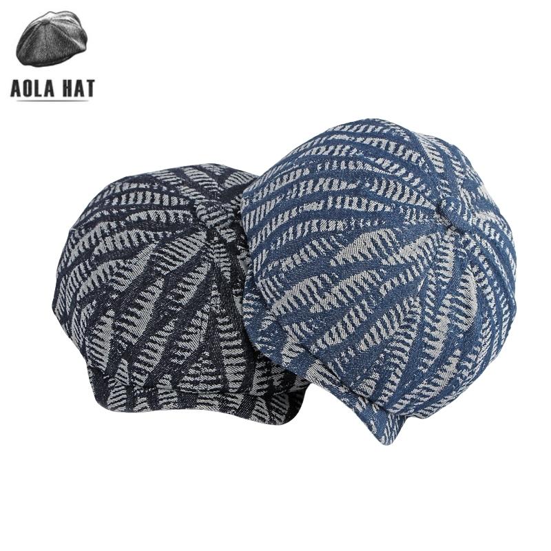 2022 “Harden” Personalized Trend Denim Newsboy Cap - versaley