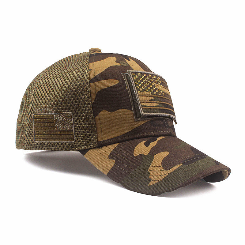 FLAG CAMOUFLAGE BASEBALL CAP - versaley