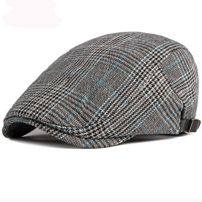 "Swender" Cotton Flat Cap - versaley