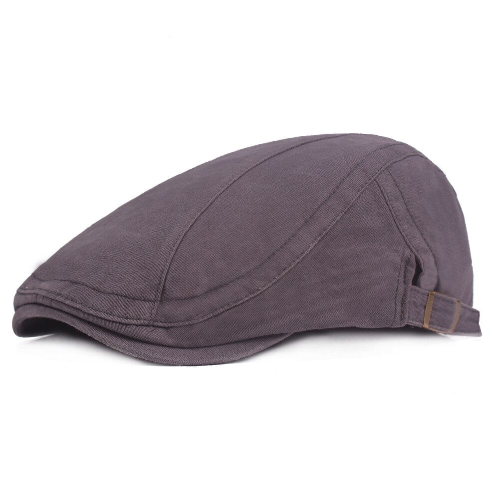 "NY-Swift" Cotton Flat Cap - versaley