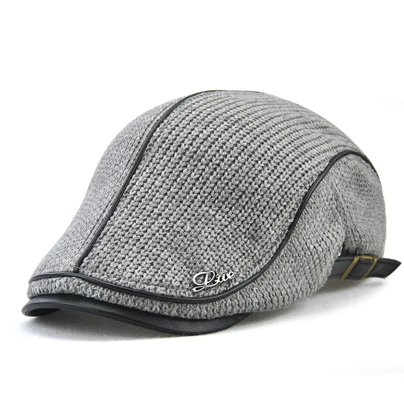 "Barkley L." Vintage Duckbill Flat Cap - versaley