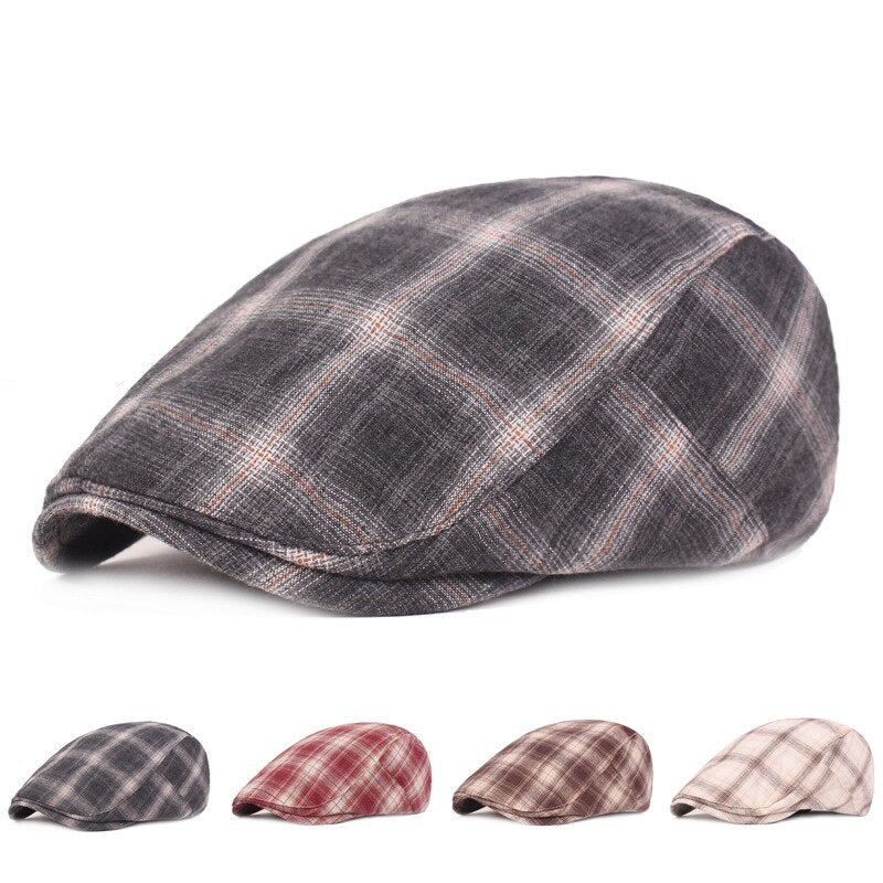 "Haller" Cotton Flat Cap - versaley