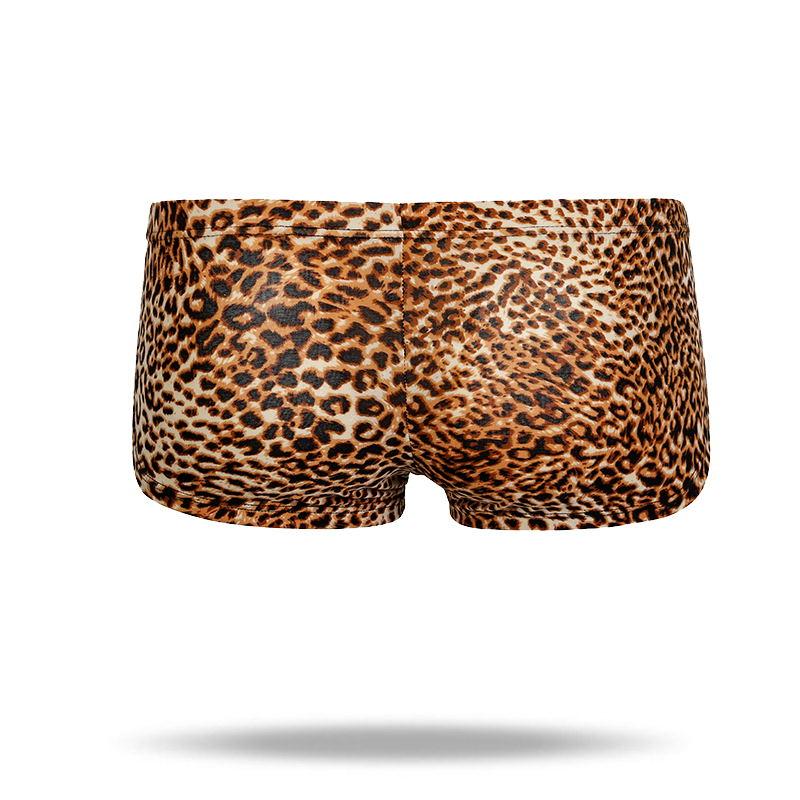 Ice Silk Sexy leopard Men's Brief - versaley