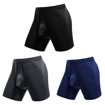 Long Leg Style Modal Separate Men's Underwear - versaley