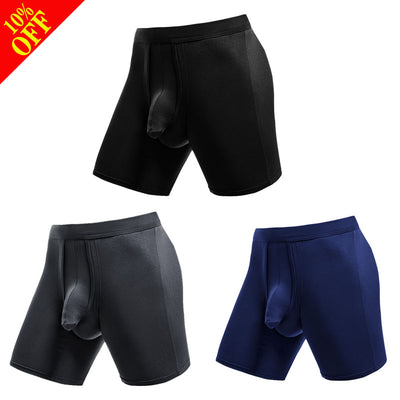 Long Leg Style Modal Separate Men's Underwear - versaley