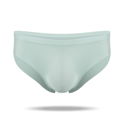 Ice Silk Cool Half Transparent Men's Brief - versaley