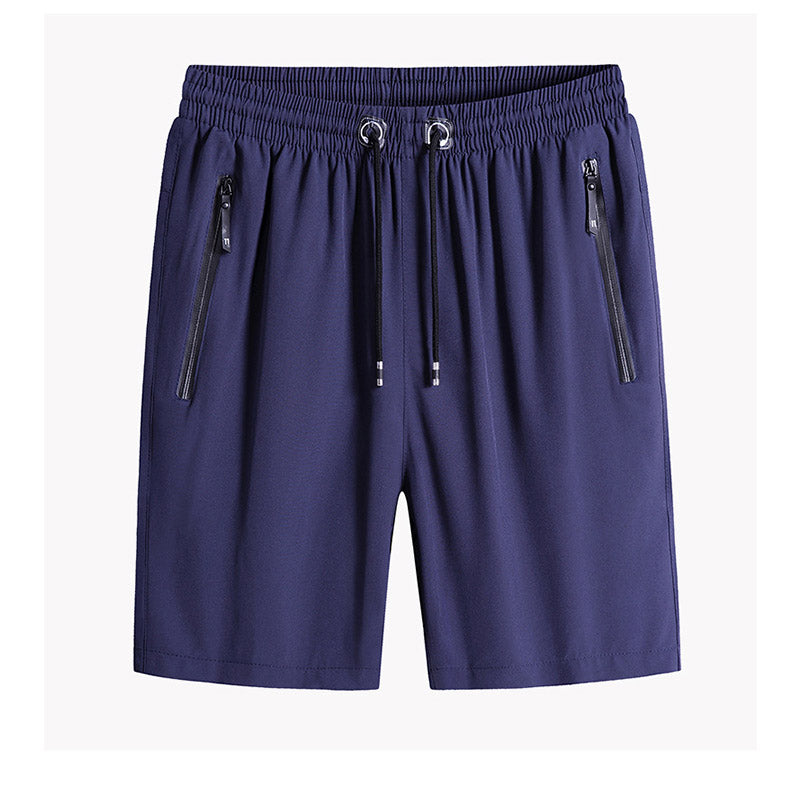 New Casual Breathable Ultra Thin Ice Silk Men's Beach Pants - versaley