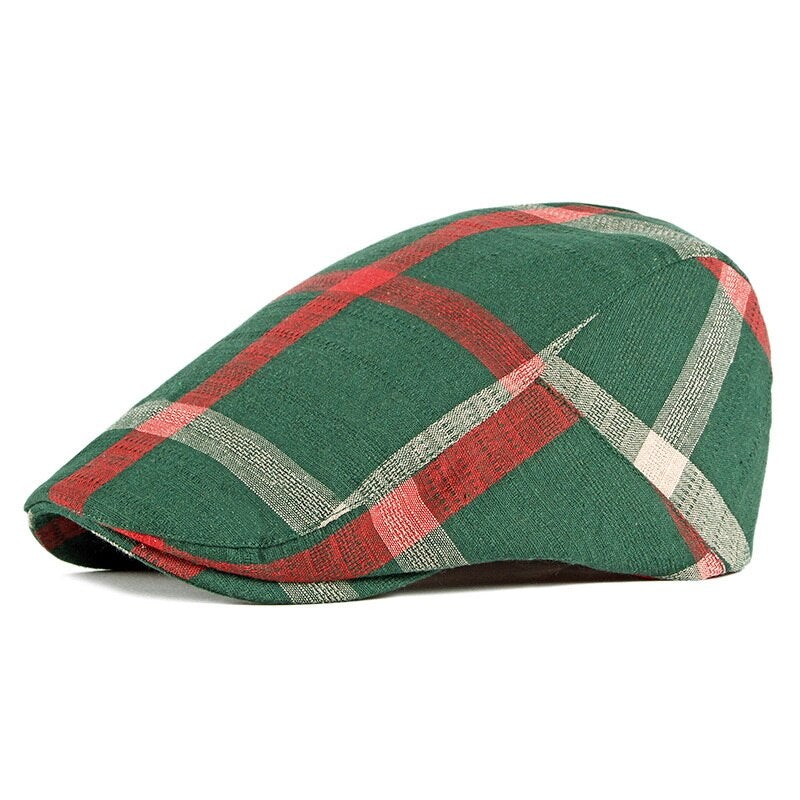 "Derrence" Cotton Flat Cap - versaley