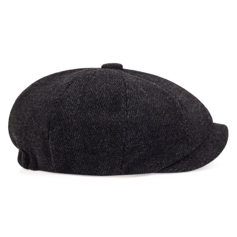 Newsboy Hats Herringbone Octagon Cap Tommy Shelby Hat - versaley