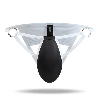 Premium Cotton Stylish Half Back Cup Jockstrap - versaley