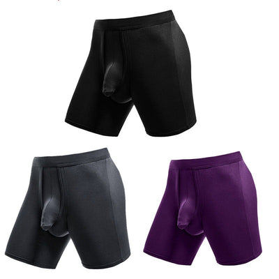 Long Leg Style Modal Separate Men's Underwear - versaley