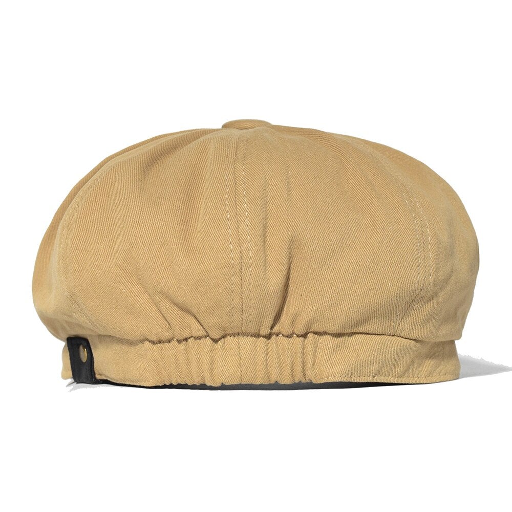 "Colliure" Newsboy Cotton Cap - versaley