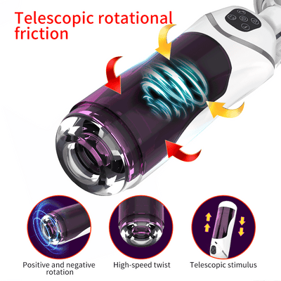 10 speed rotary telescopic male masturbate intelligent voice flying cup