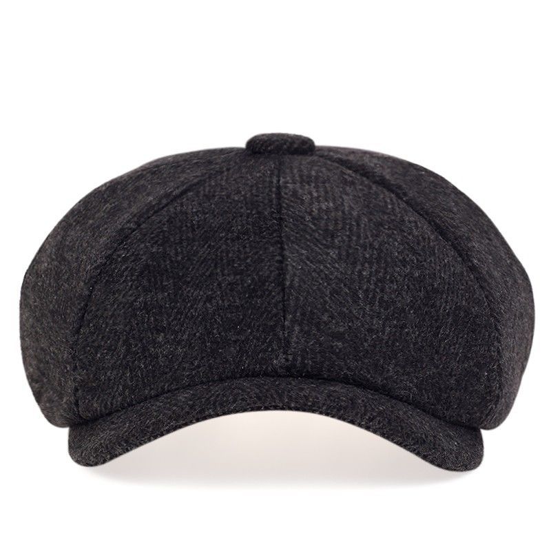 Newsboy Hats Herringbone Octagon Cap Tommy Shelby Hat - versaley