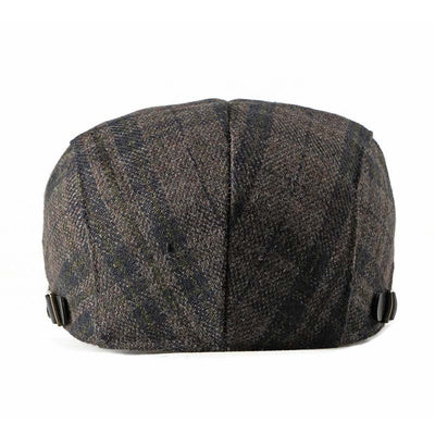 "Oczor" Wool Flat Cap - versaley