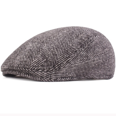 "Postdam" Wool Flat Cap - versaley