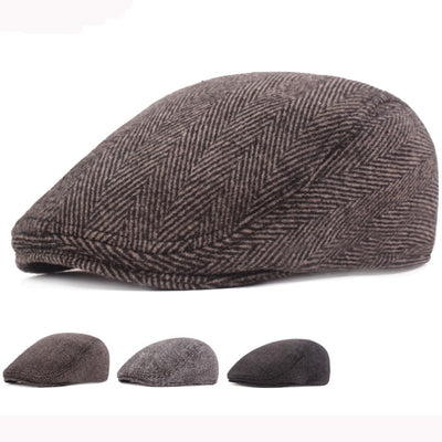 "Postdam" Wool Flat Cap - versaley