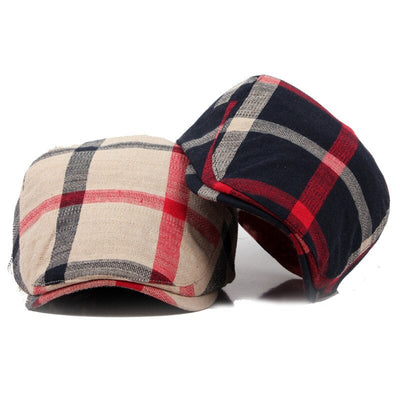 "Derrence" Cotton Flat Cap - versaley