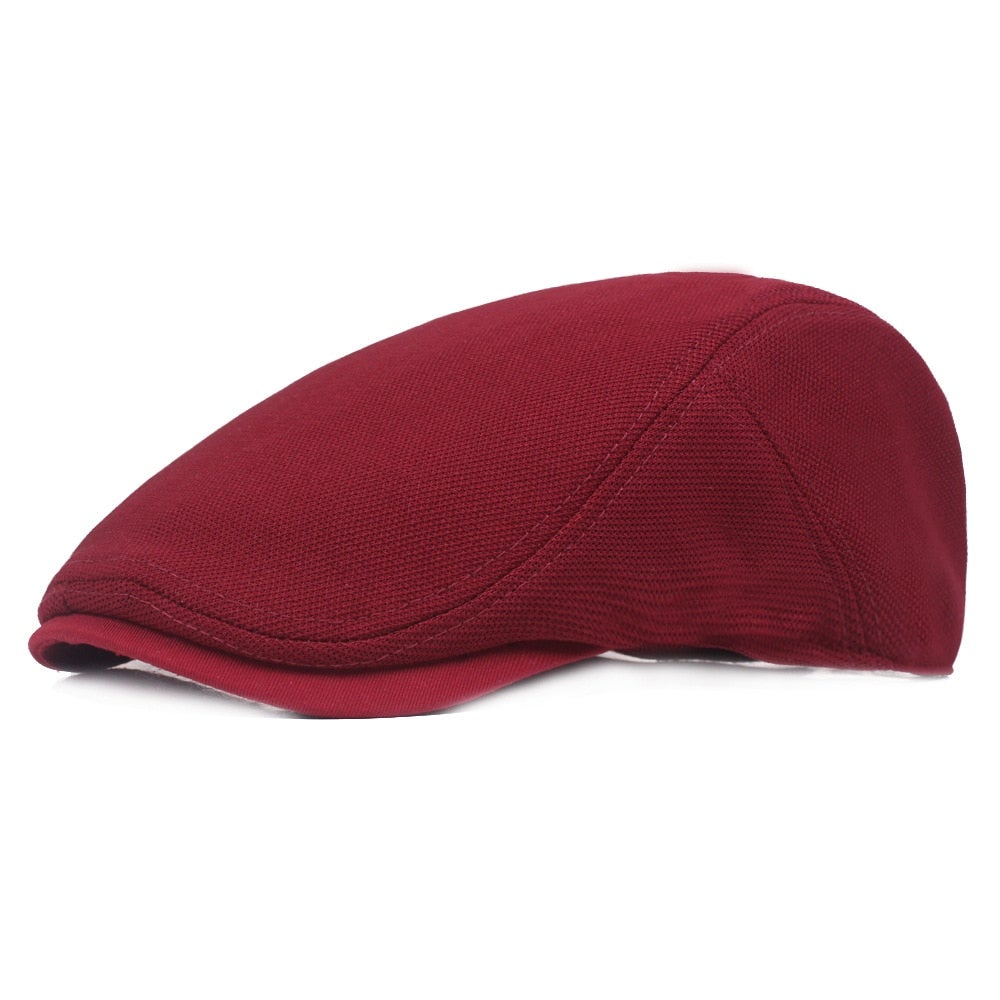 "Royce" Classic Wool Flat Cap - versaley