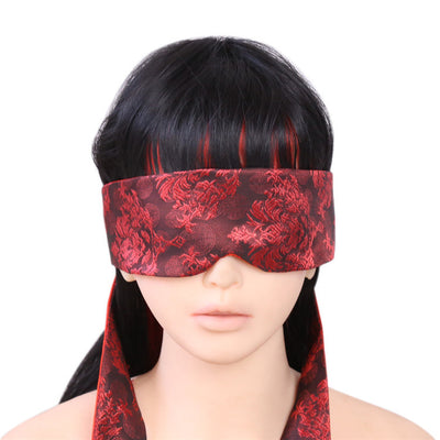 Crimson Double Stretch Eye Mask