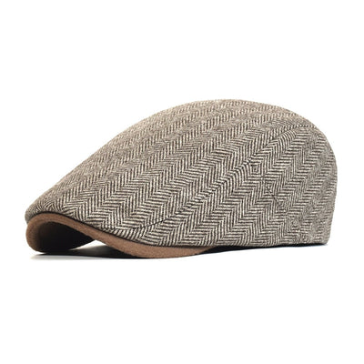 "Dubois" Cotton Flat Cap - versaley