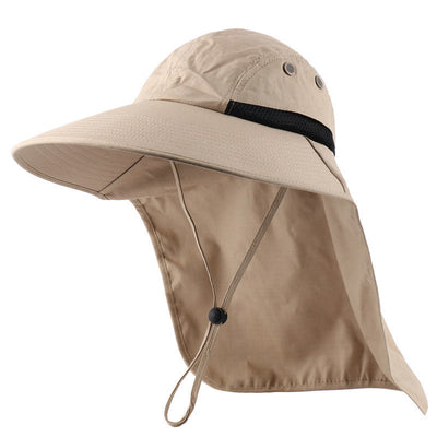 Outdoor sun protection waterproof anti-mosquito cap - versaley