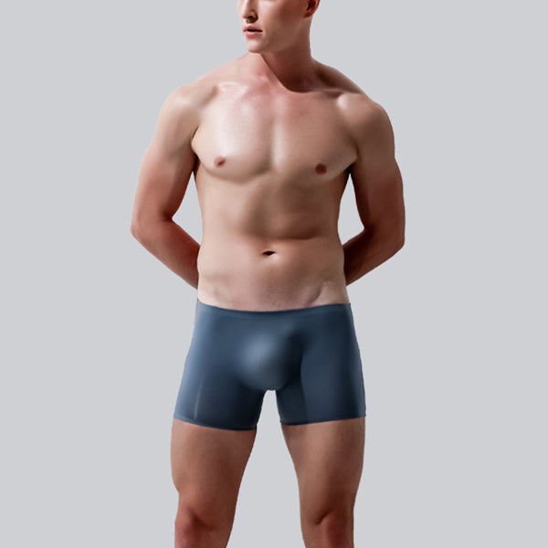 3 Pack Cool Trackless Thin Pouch Men's Boxer Briefs - versaley