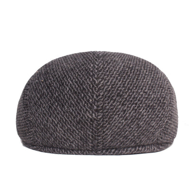 "Dreft" Earmuffs Cotton Flat Cap - versaley