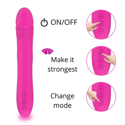 Premium G Spot Dildo Vibrator