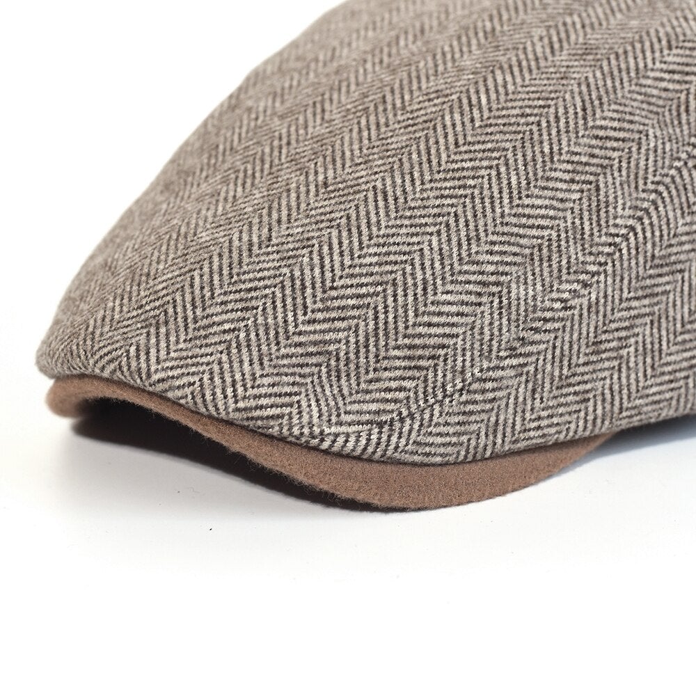 "Dubois" Cotton Flat Cap - versaley