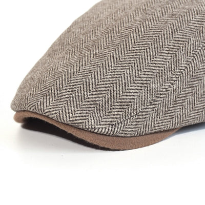 "Dubois" Cotton Flat Cap - versaley