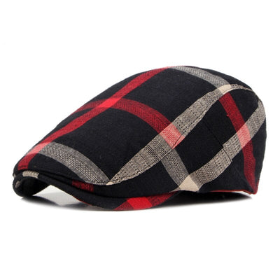 "Derrence" Cotton Flat Cap - versaley