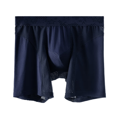 Big Size Anti Abrasion Leg Antibacterial Inner Mesh Breathable Men's Underwear - versaley