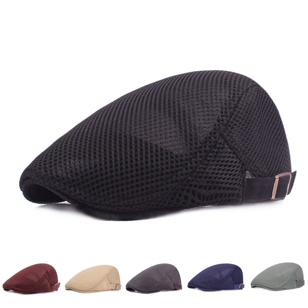 Breathable mesh duck tongue cap - versaley