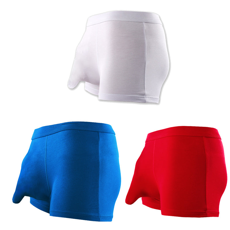 3* Pack Newest Elephant Style Micro Modal Low Rise Boxer Brief-2023 New Year Sale🔥‼ AMAZING 45% DISCOUNT 🔥‼ END SOON 😍 !