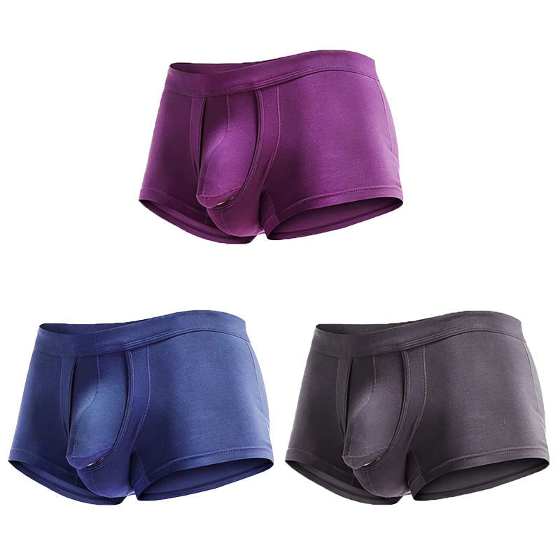 3 Pack Modal Ball Hammock Separate Men's Underwear - versaley