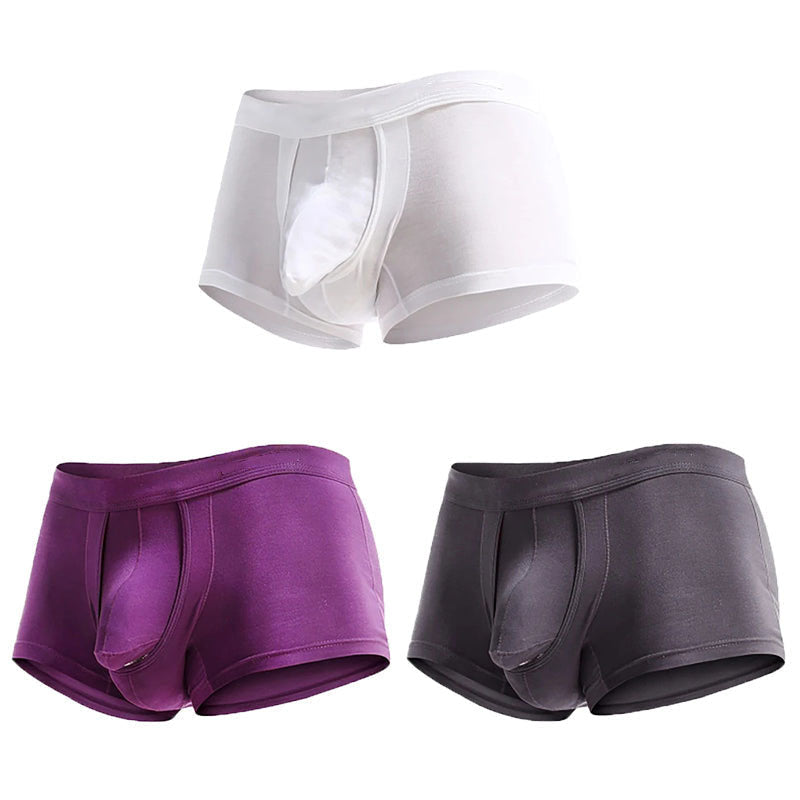 3 Pack Modal Ball Hammock Separate Men's Underwear - versaley