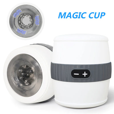 Charging vibrate Magic Cup male sex toy