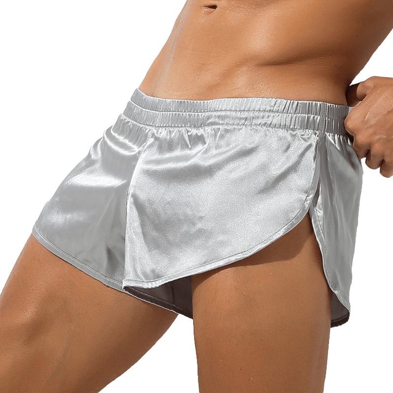 Silky Jockstrap Shorts