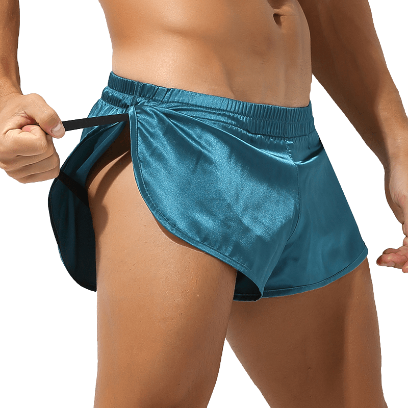 Silky Jockstrap Shorts