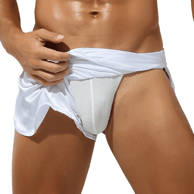 Silky Jockstrap Shorts