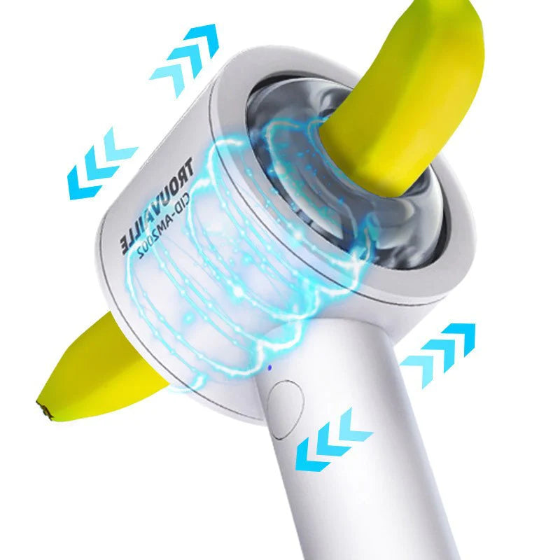 Men's exercise hair dryer airplane cup silicone masturbator