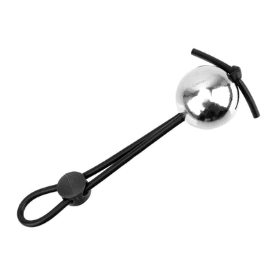 Cock Ring Sex Toys for Men Metal Ball Penis Extender Stretcher Penis Sleeve Enlargement Weight Stretcher Extender