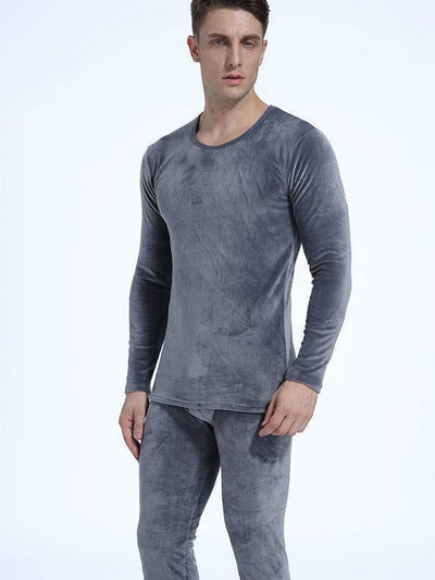 Double Heavyweight Fleece Thermal Underwear Set