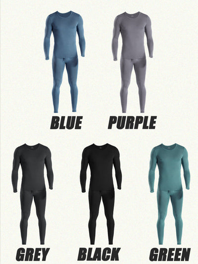 Men's Ultra Soft Base Layer Thermal Underwear Set