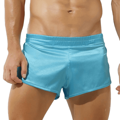 Silky Jockstrap Shorts